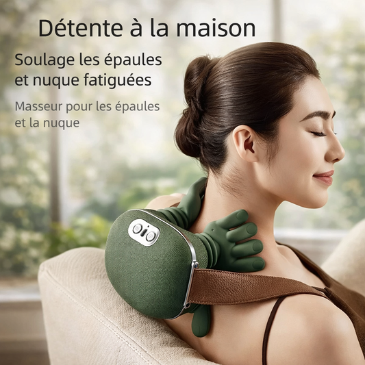 Masseur de Cou Électrique Shiatsu – Relaxation et Détente